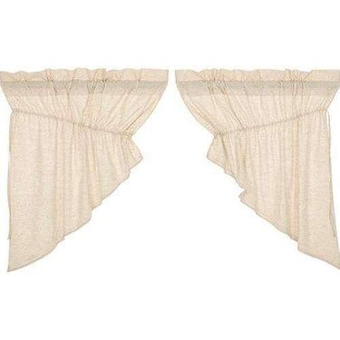 2/Set, Simple Life Flax Natural Prairie Swags, 36x36x18 - The Fox Decor